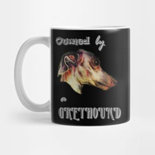 owned by a greyhound Mug